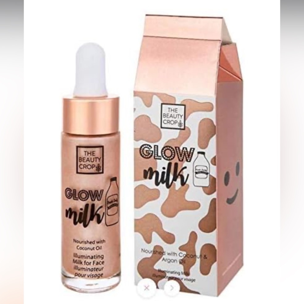 The body Shop GLOW MILK NWT Shimmering Face Illuminator
